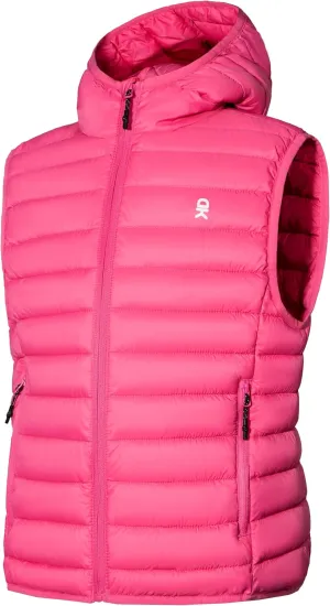 Little Donkey Andy Girls Winter Puffer Vest Packable Lightweight Faux-Down Hooded Sleeveless Jacket 6-14 Years