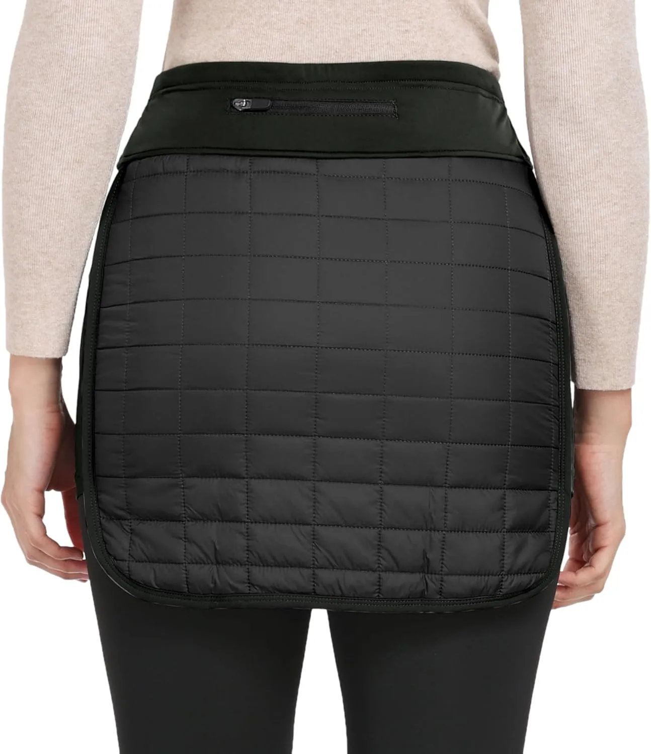 Little Donkey Andy Women's Lightweight Puffer Sport Skorts Warm Quilted Skirt Outdoors Hiking Running