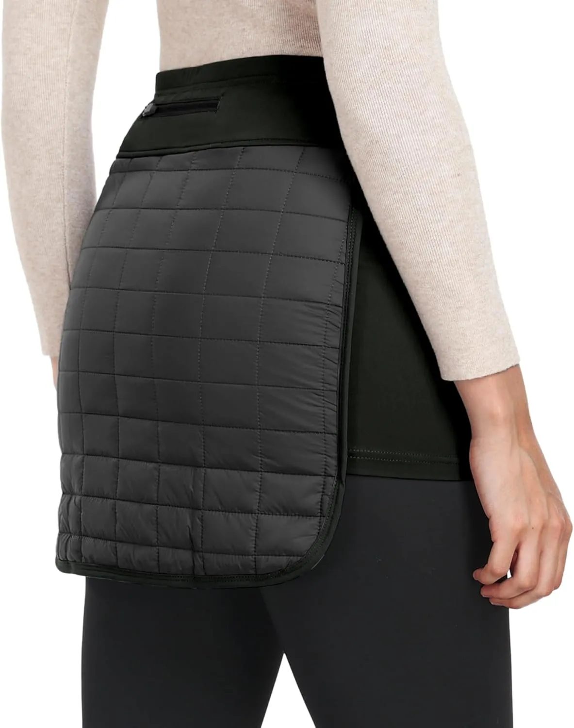 Little Donkey Andy Women's Lightweight Puffer Sport Skorts Warm Quilted Skirt Outdoors Hiking Running