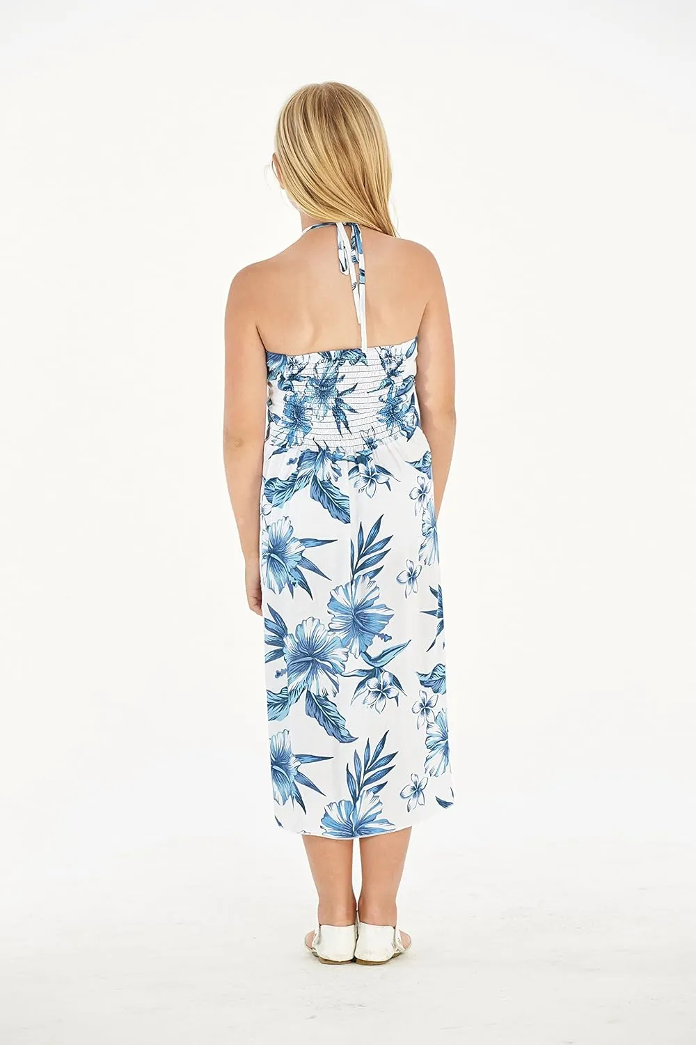 Matchable Family Hawaiian Luau Men Women Girl Boy Clothes in Day Dream Bloom