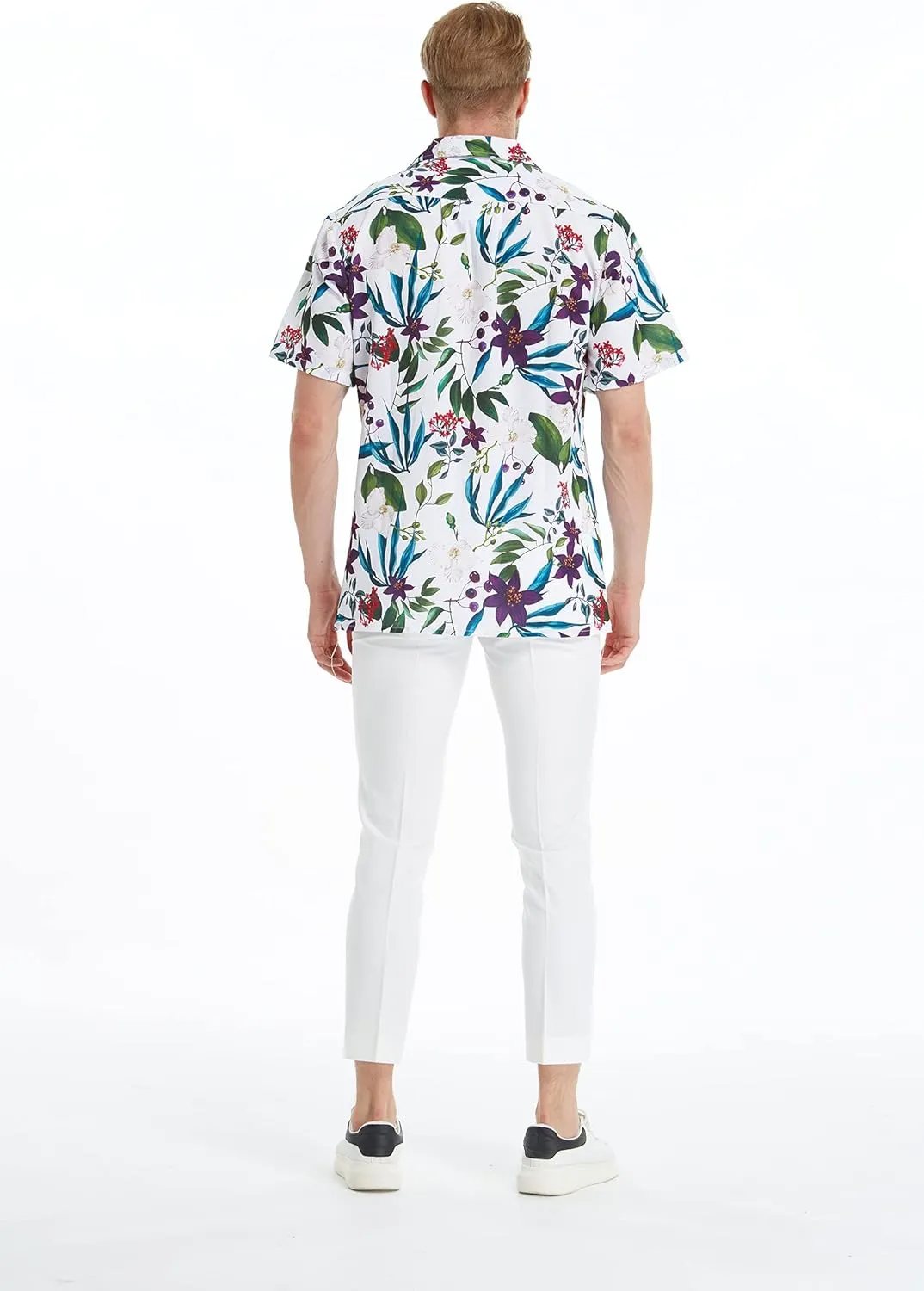 Matchable Family Hawaiian Luau Men Women Girl Boy Clothes in Purple Orchid