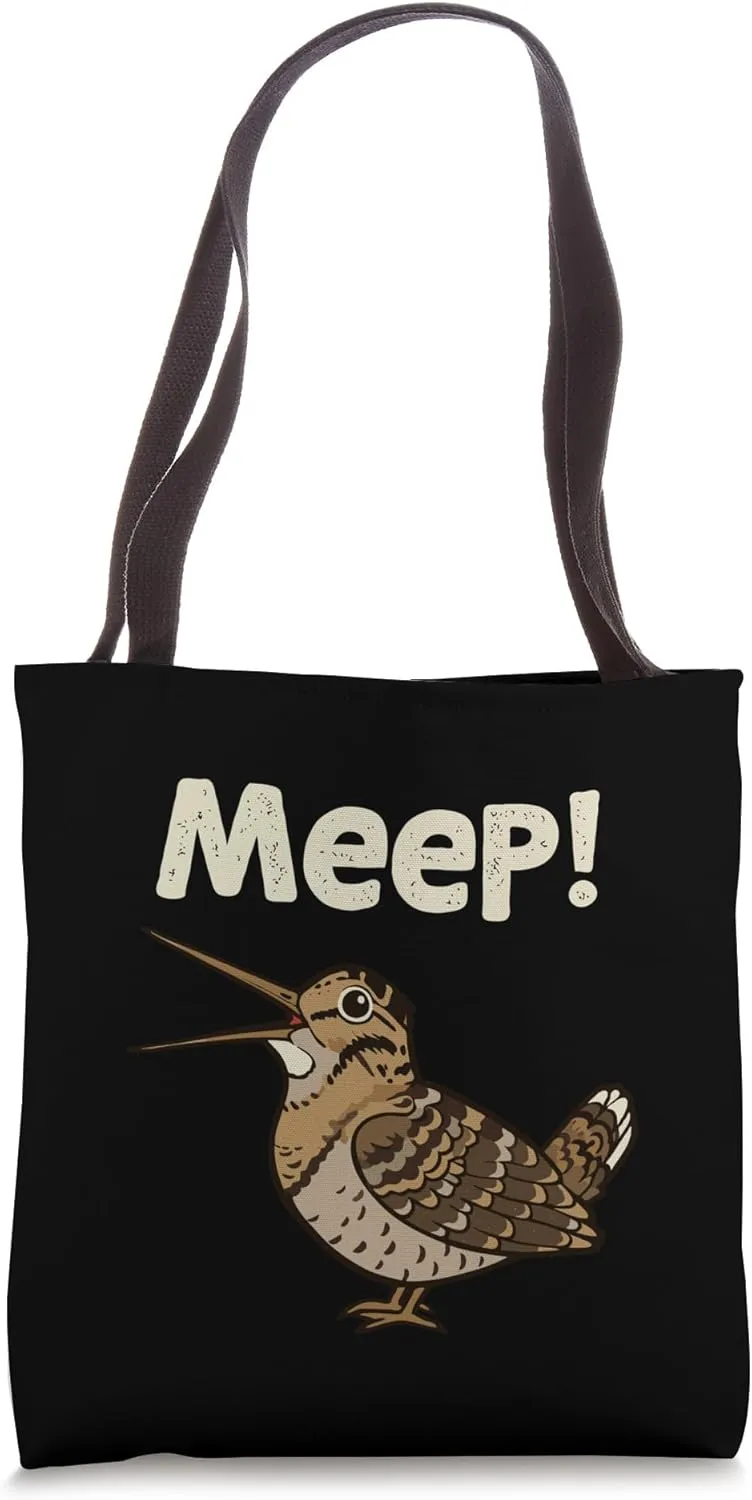 Meep Bird Saying Meep Bird Meme American Woodcock Meep Tote Bag