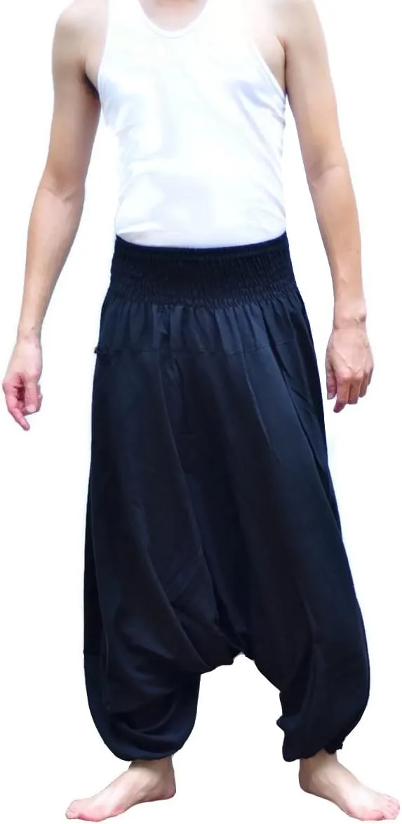 Mens Baggy Yoga Hippie Boho Aladdin Alibaba Harem Pants