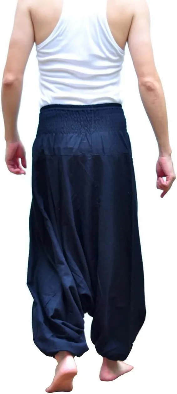 Mens Baggy Yoga Hippie Boho Aladdin Alibaba Harem Pants