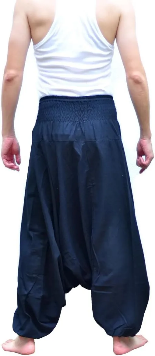 Mens Baggy Yoga Hippie Boho Aladdin Alibaba Harem Pants