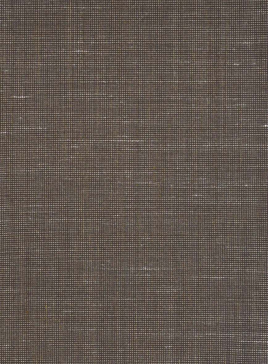 Napolean Ariel Nailhead Dark Brown Wool Suit