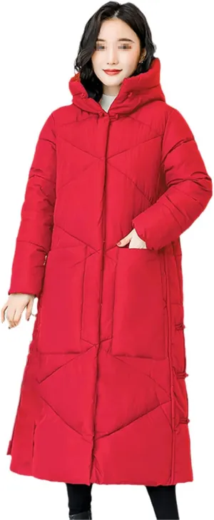 Parka Woman Loose Down Cotton-Padded Jacket With Thick Coat Restoring Ancient Ways Of Literature