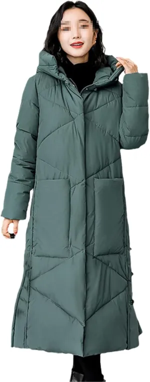 Parka Woman Loose Down Cotton-Padded Jacket With Thick Coat Restoring Ancient Ways Of Literature