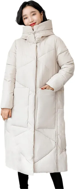 Parka Woman Loose Down Cotton-Padded Jacket With Thick Coat Restoring Ancient Ways Of Literature