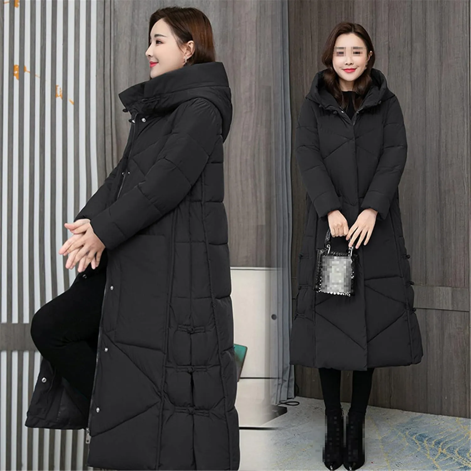 Parka Woman Loose Down Cotton-Padded Jacket With Thick Coat Restoring Ancient Ways Of Literature