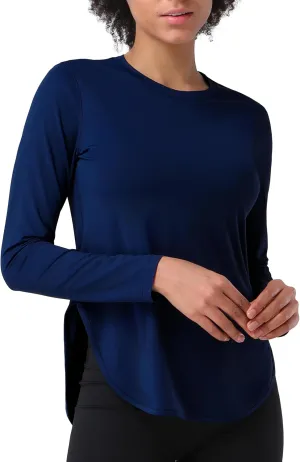 Pioneer Camp Women's Sun Shirts Long Sleeve SPF UPF 50  UV Protection Tops Lightweight Quick Dry for Hiking Running Workout