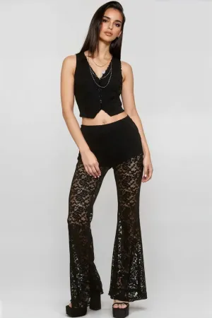Primrose Lace Set in Black