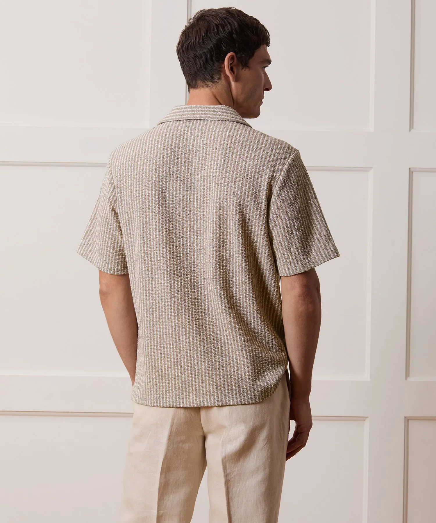 Relaxed Boucle Montauk Polo
