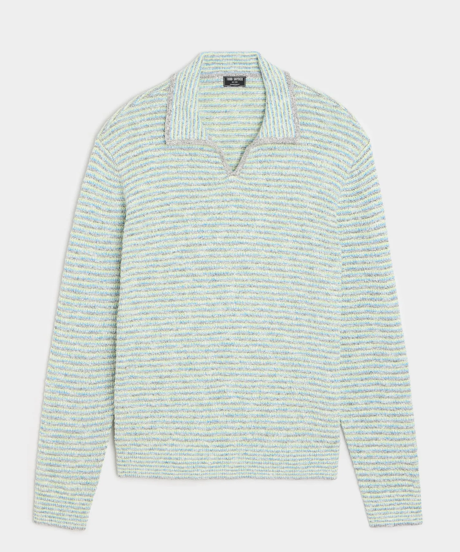 Relaxed Cotton-Silk Sweater Polo