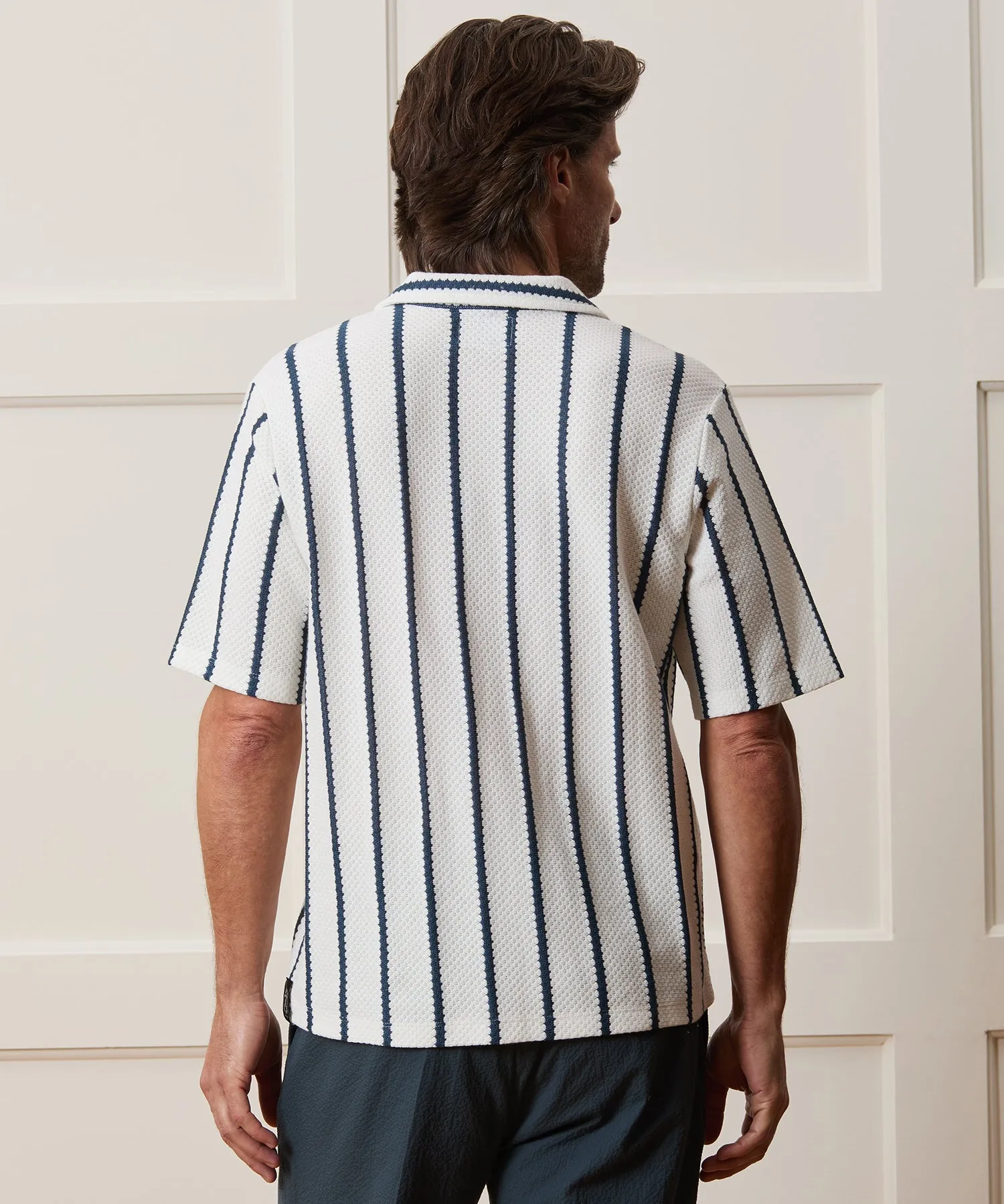 Relaxed Textured Montauk Polo