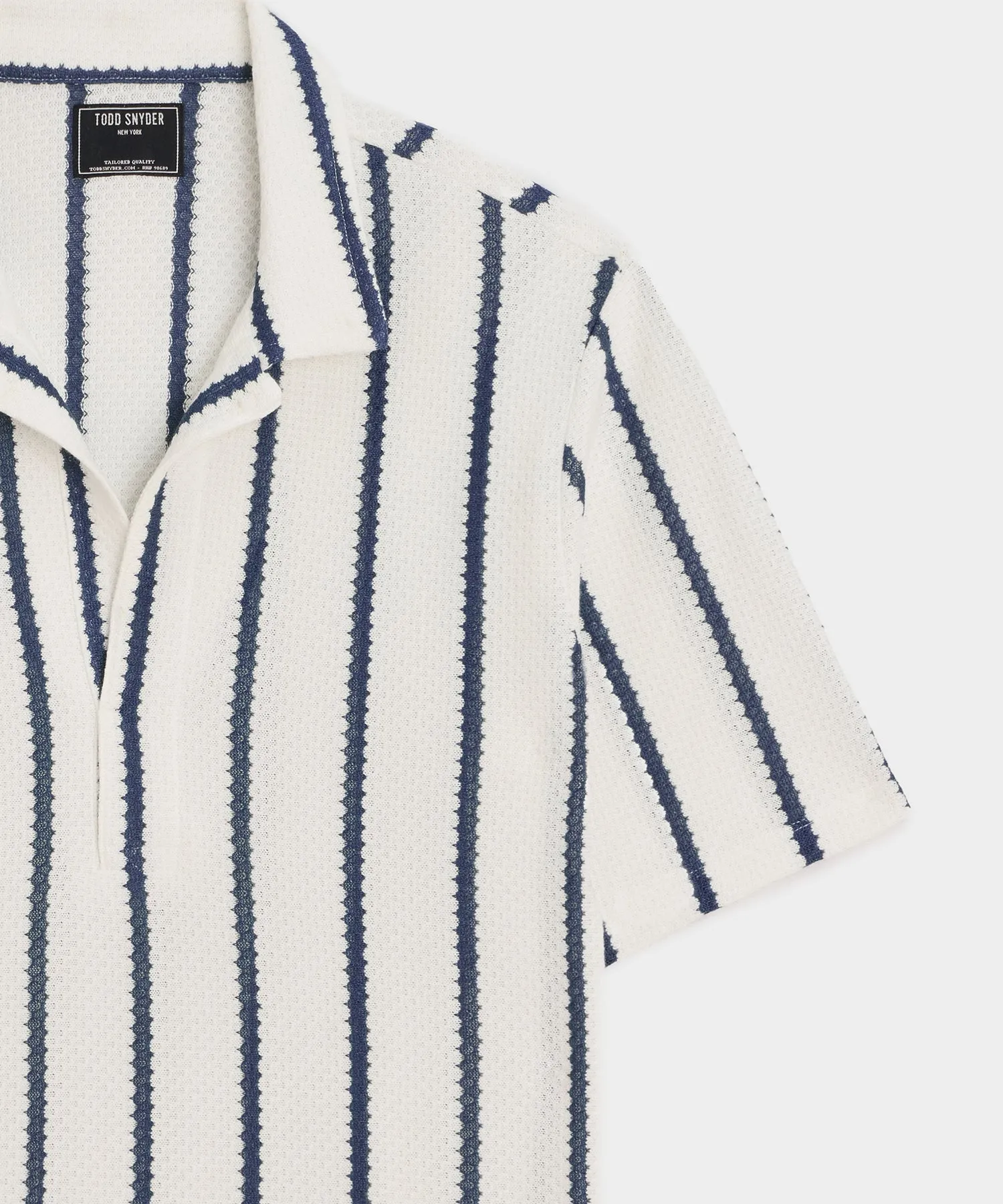 Relaxed Textured Montauk Polo