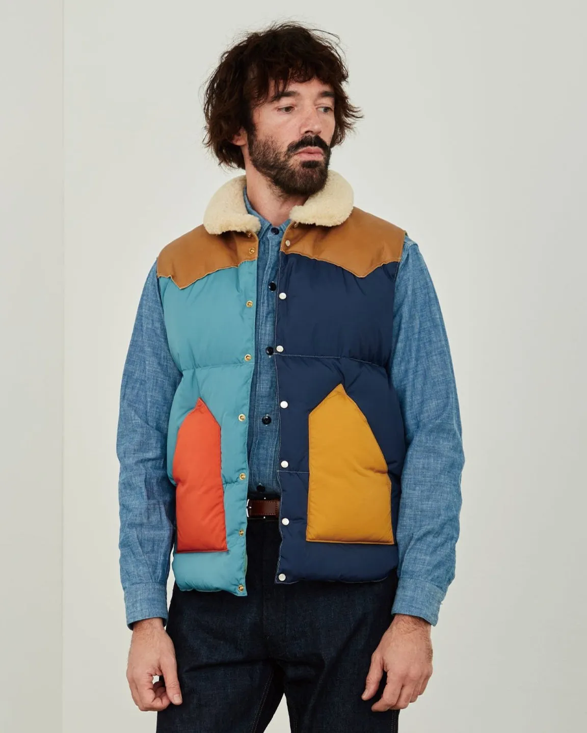 Rocky Mountain Featherbed Christy Down Vest - Multi