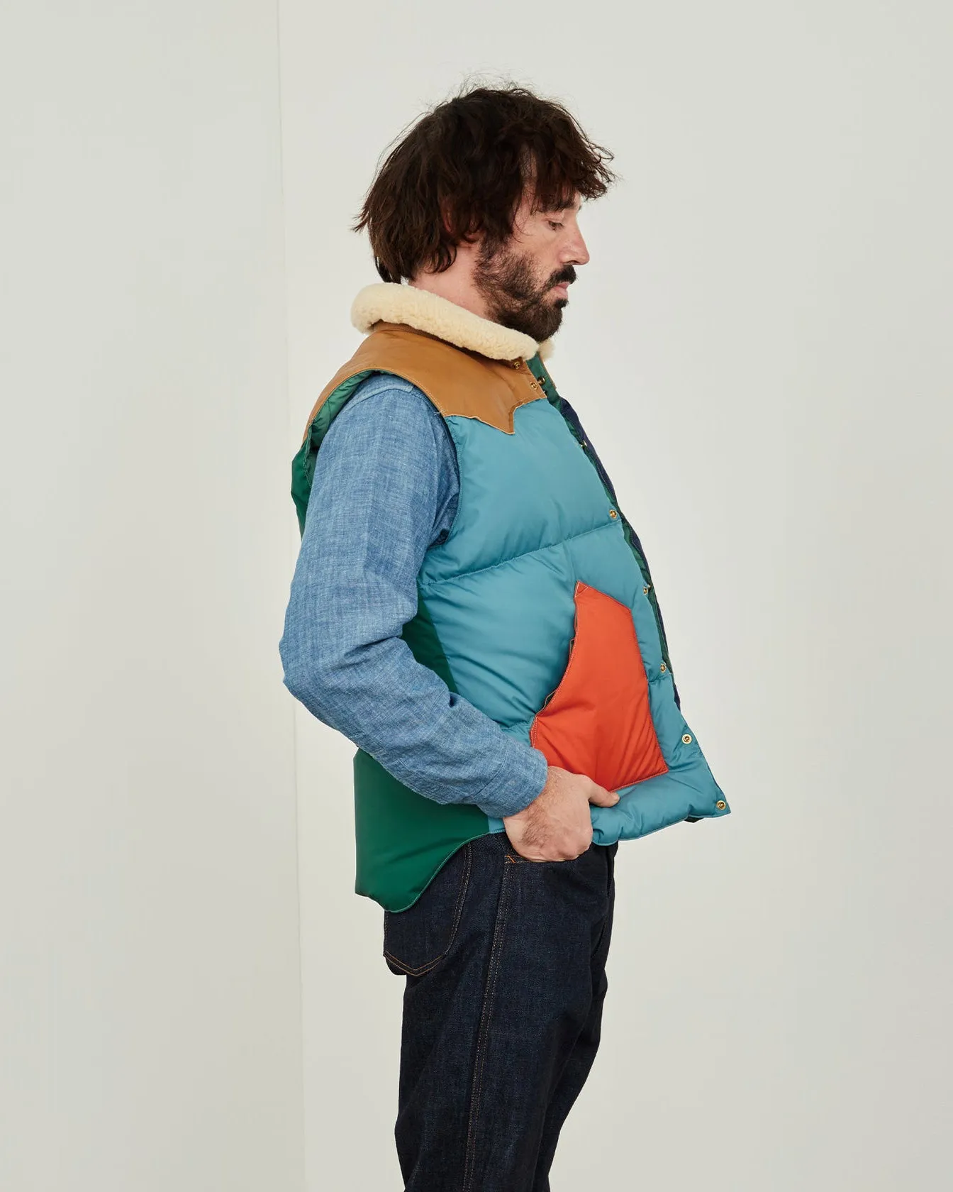 Rocky Mountain Featherbed Christy Down Vest - Multi