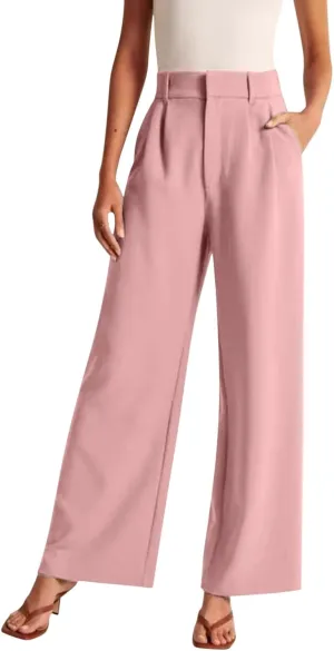 Solid Color Summer Capri for Women Casual Summer with Pockets Golf Pants Capri Lightweight Elastic Waist Capris Crop
