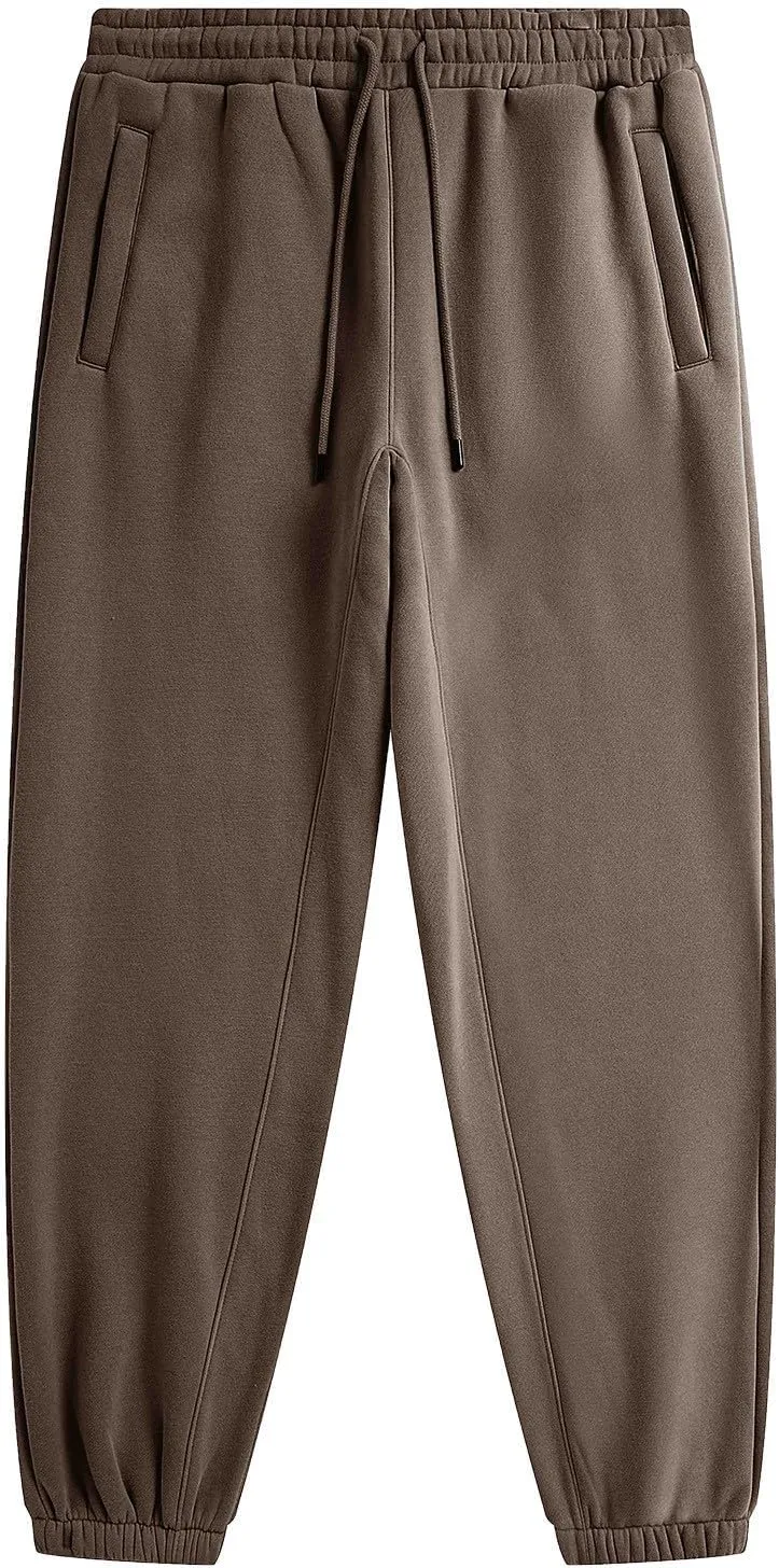Sweatpants for Men Joggers Athletic Workout Gym Sweatpants Casual Drawstring Elastic Waist Baggy Sweat Pants