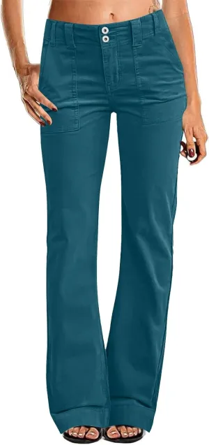 Sweatpants Women, Cotton Lounge High Waisted Sweatpants Casual Workout Pants with Pockets