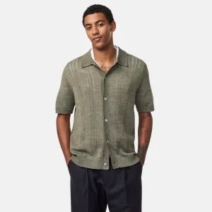 Thor 6584 Textured Cardigan (Capers)