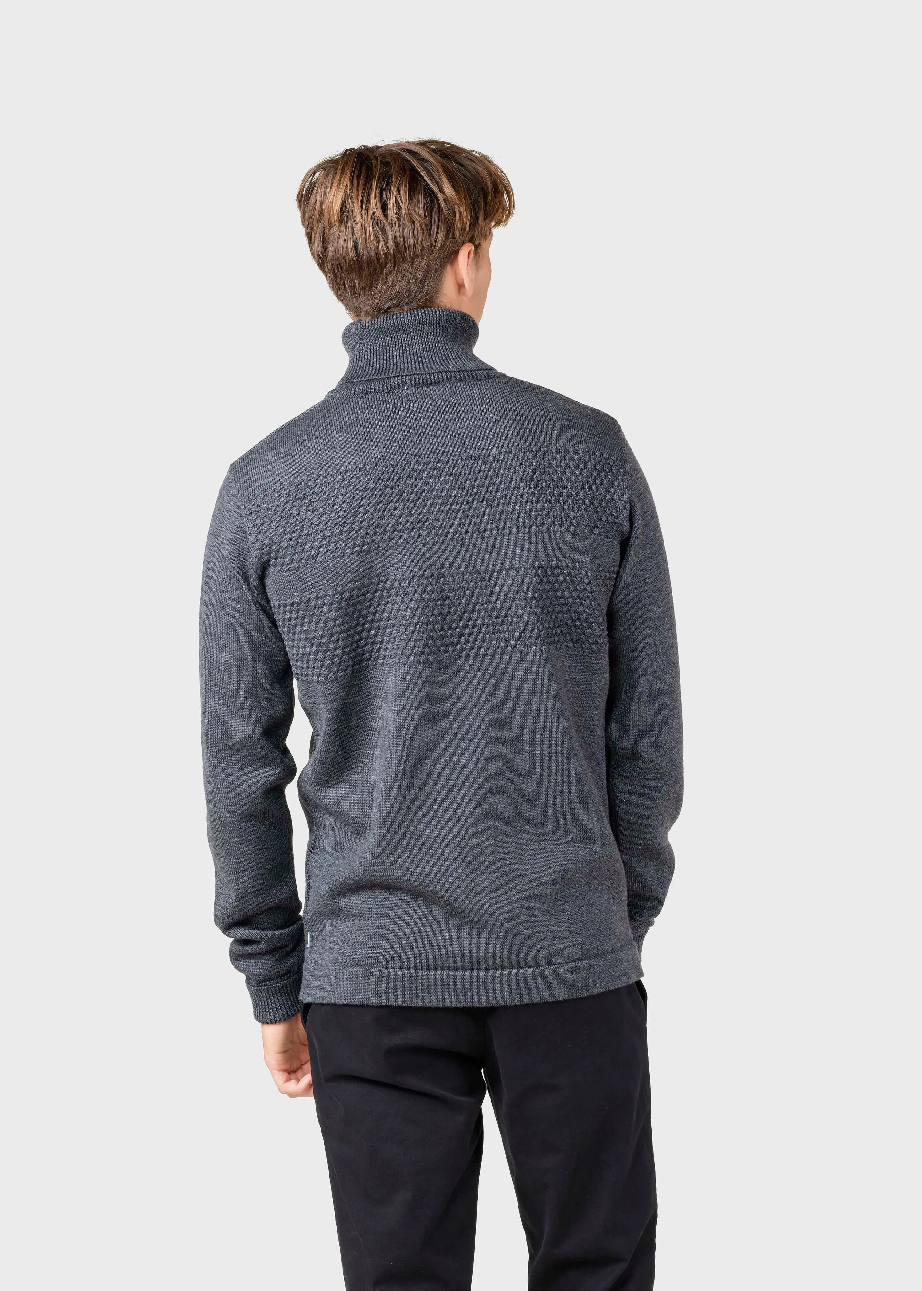 Thorvald knit - Anthracite