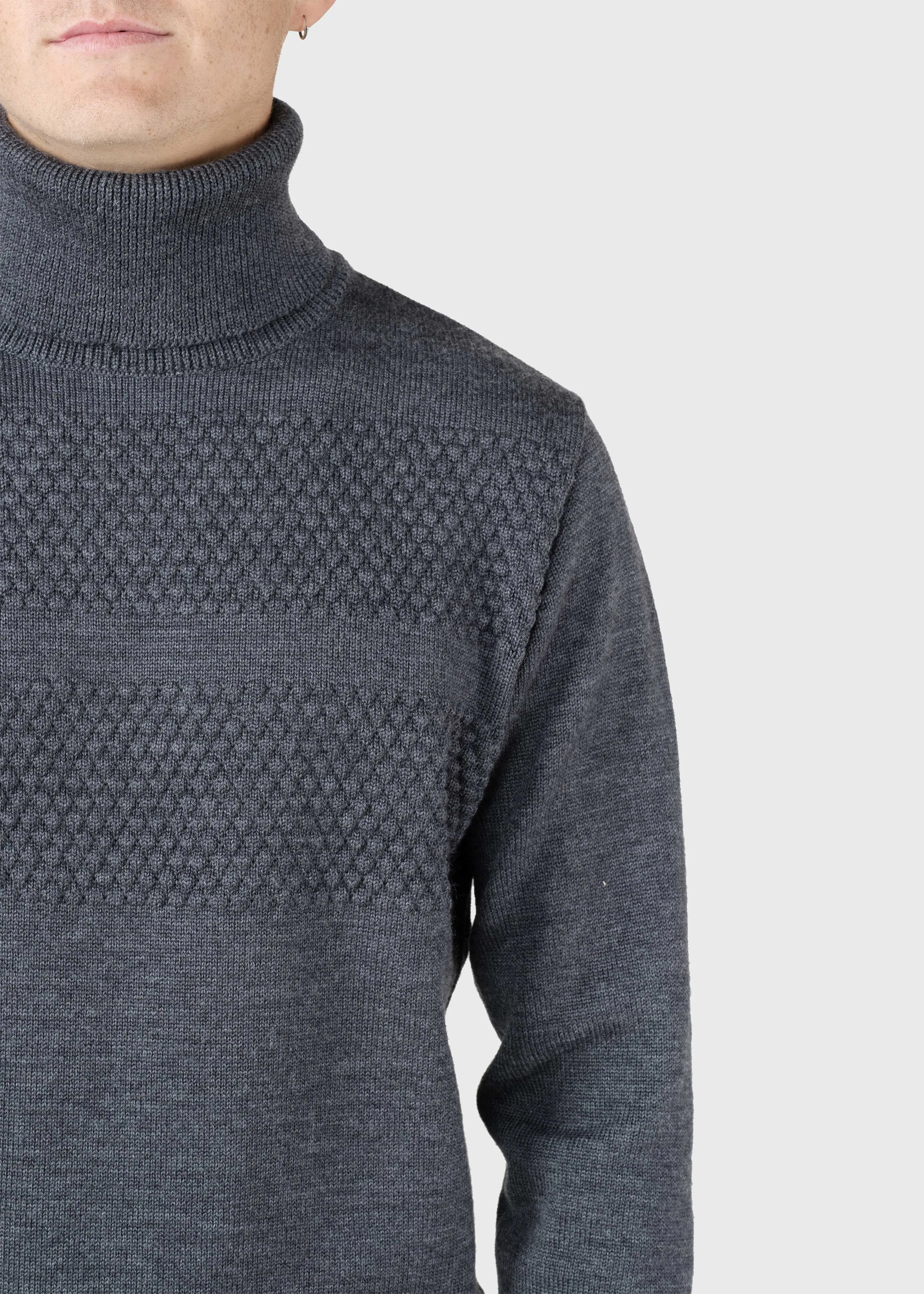 Thorvald knit - Anthracite