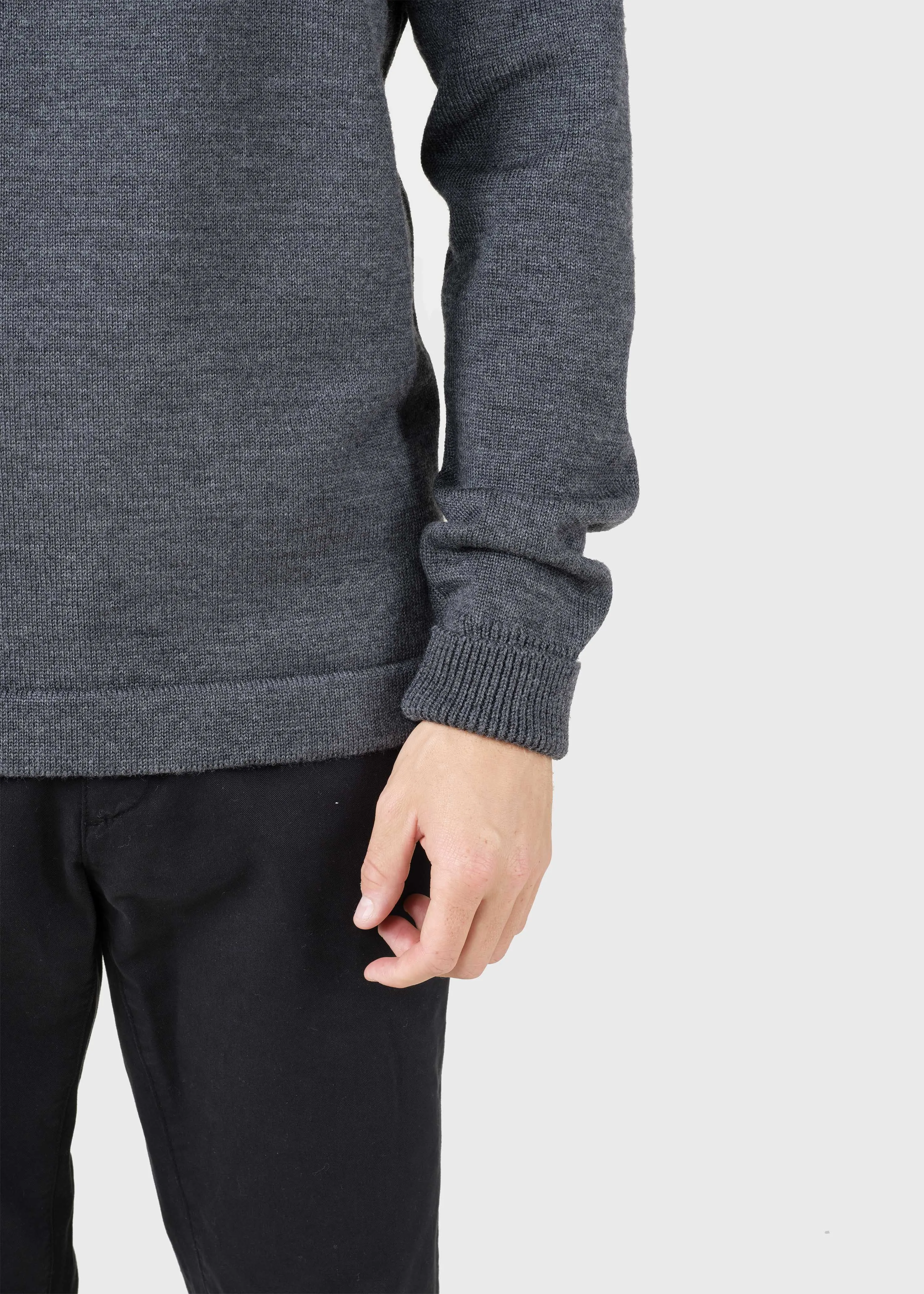 Thorvald knit - Anthracite