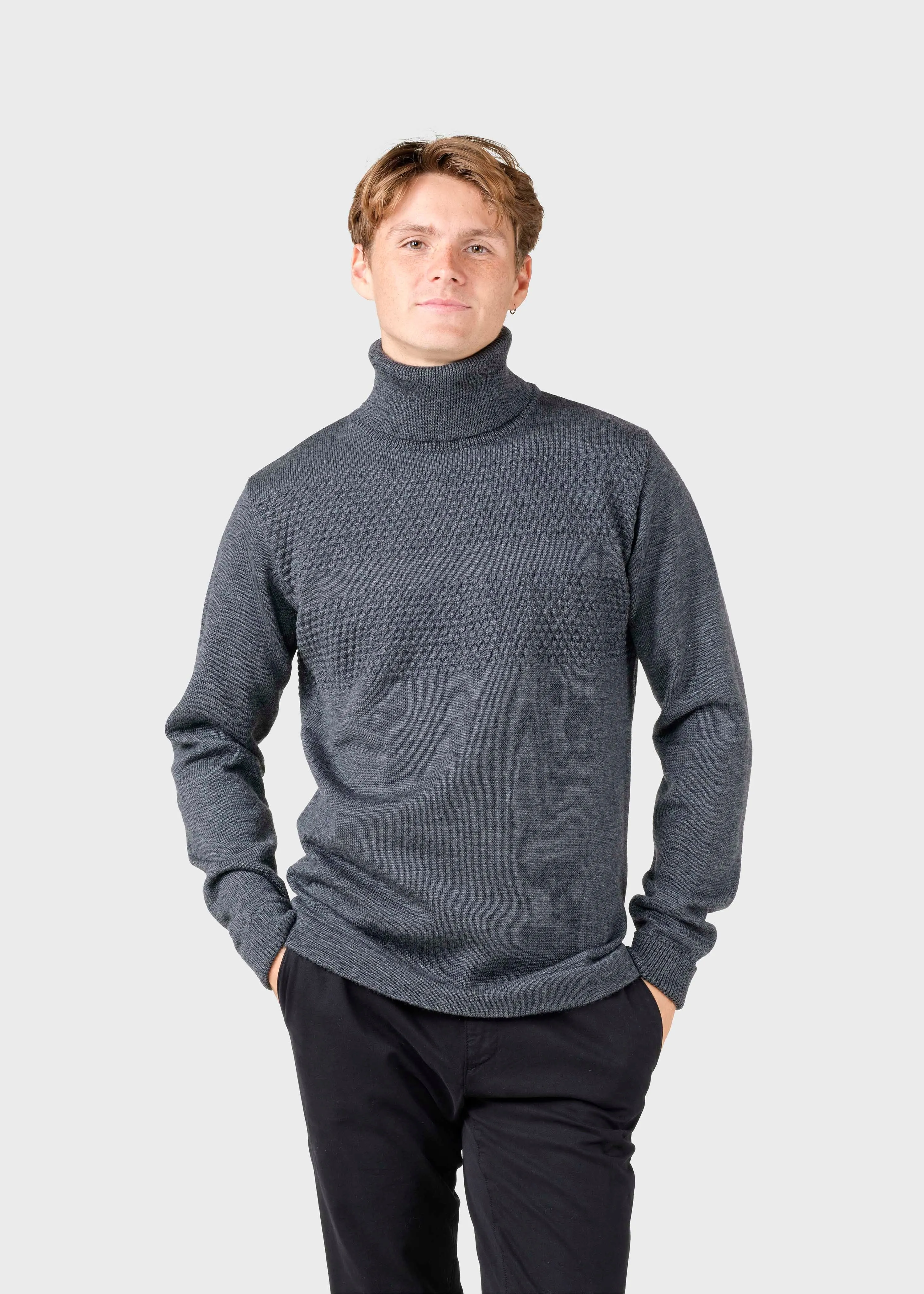 Thorvald knit - Anthracite