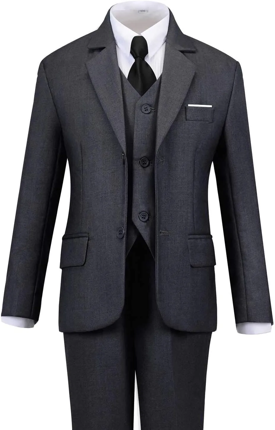 Toddler Boys Suit Kids Formal Dresswear Prom Tuxedo Children's Slim Fit Suits