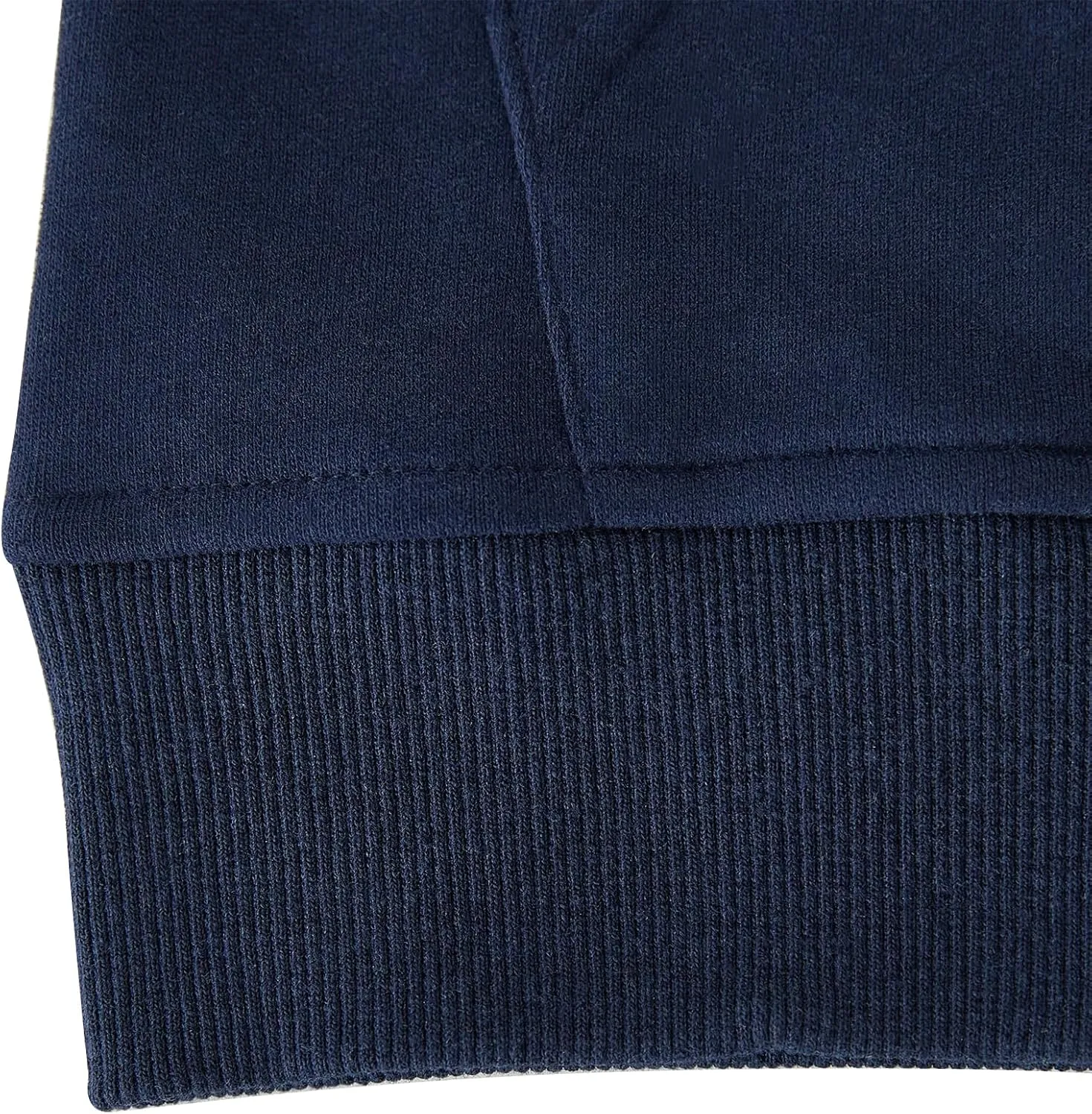 UMELOK Kids Full Zip-Up Hoodie Solid Sweatshirt for Boys and Girls
