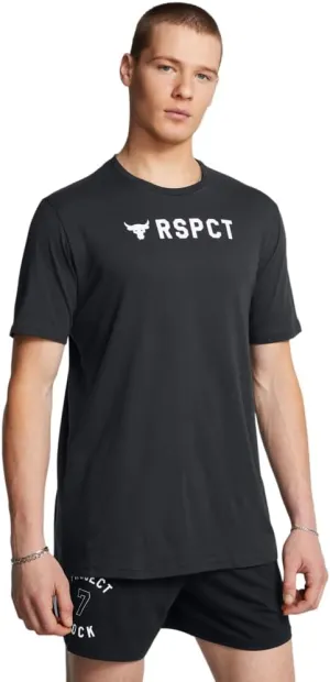 Under Armour Men's Project Rock Respect Short Sleeve T Shirt