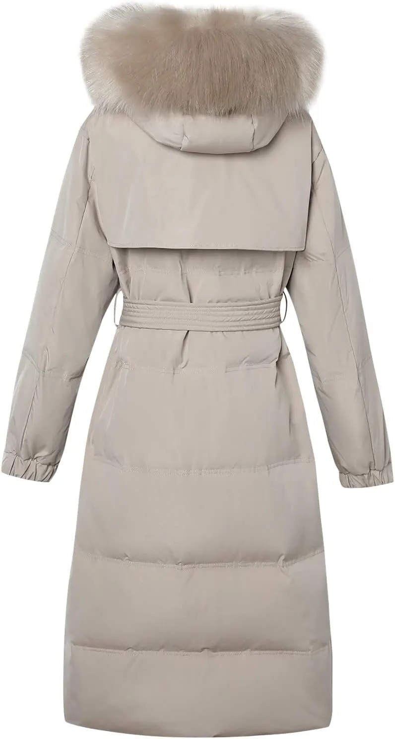 Waist Cotton-padded Detachable Thinner Mid-length Jacket Women's Tie Padded Overcoming Women's Jacket