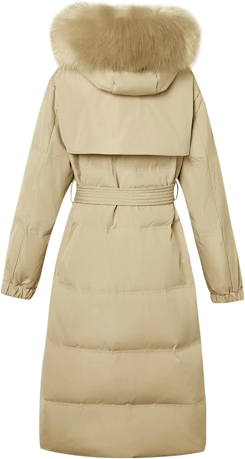 Waist Cotton-padded Detachable Thinner Mid-length Jacket Women's Tie Padded Overcoming Women's Jacket