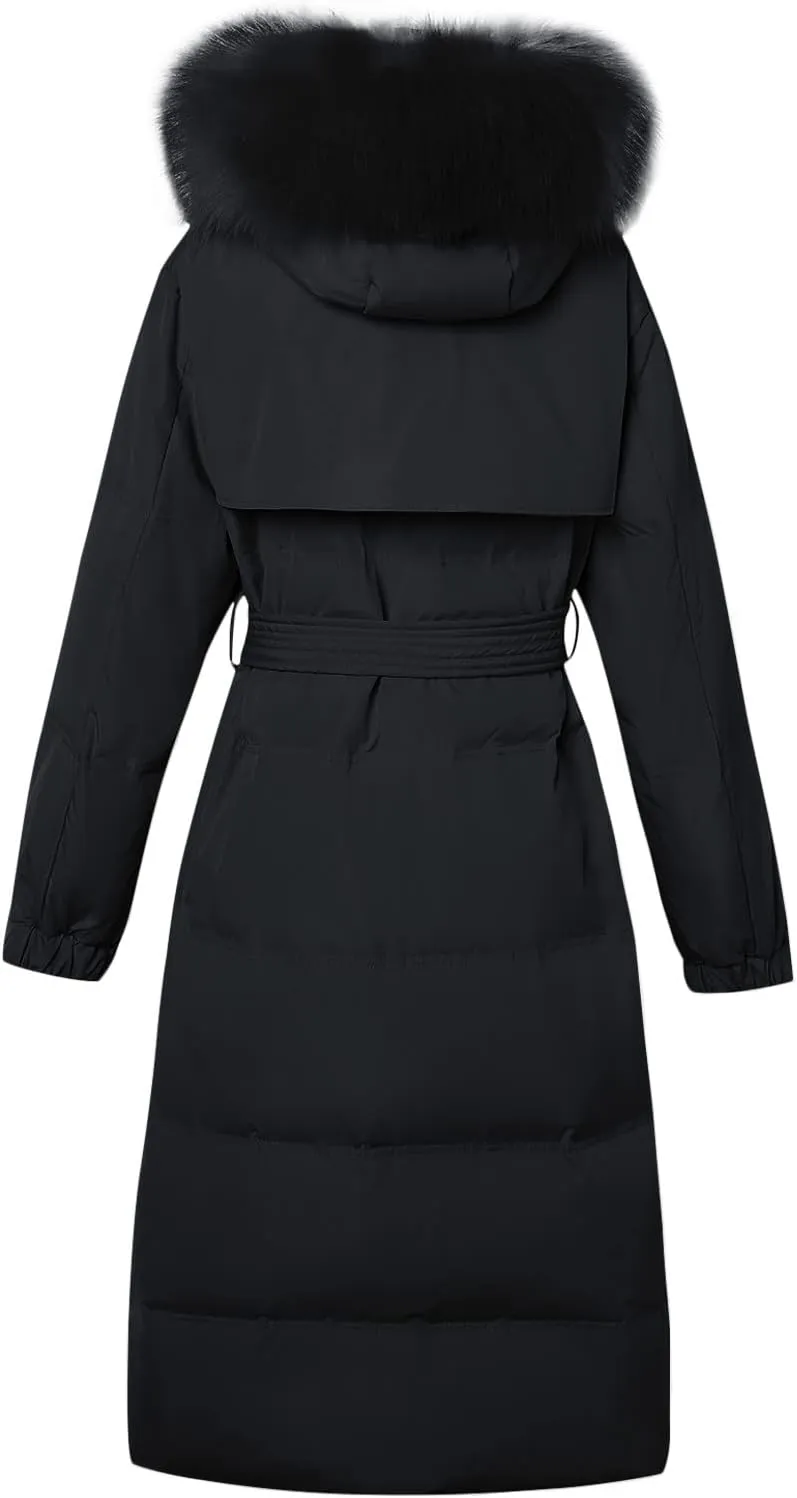 Waist Cotton-padded Detachable Thinner Mid-length Jacket Women's Tie Padded Overcoming Women's Jacket