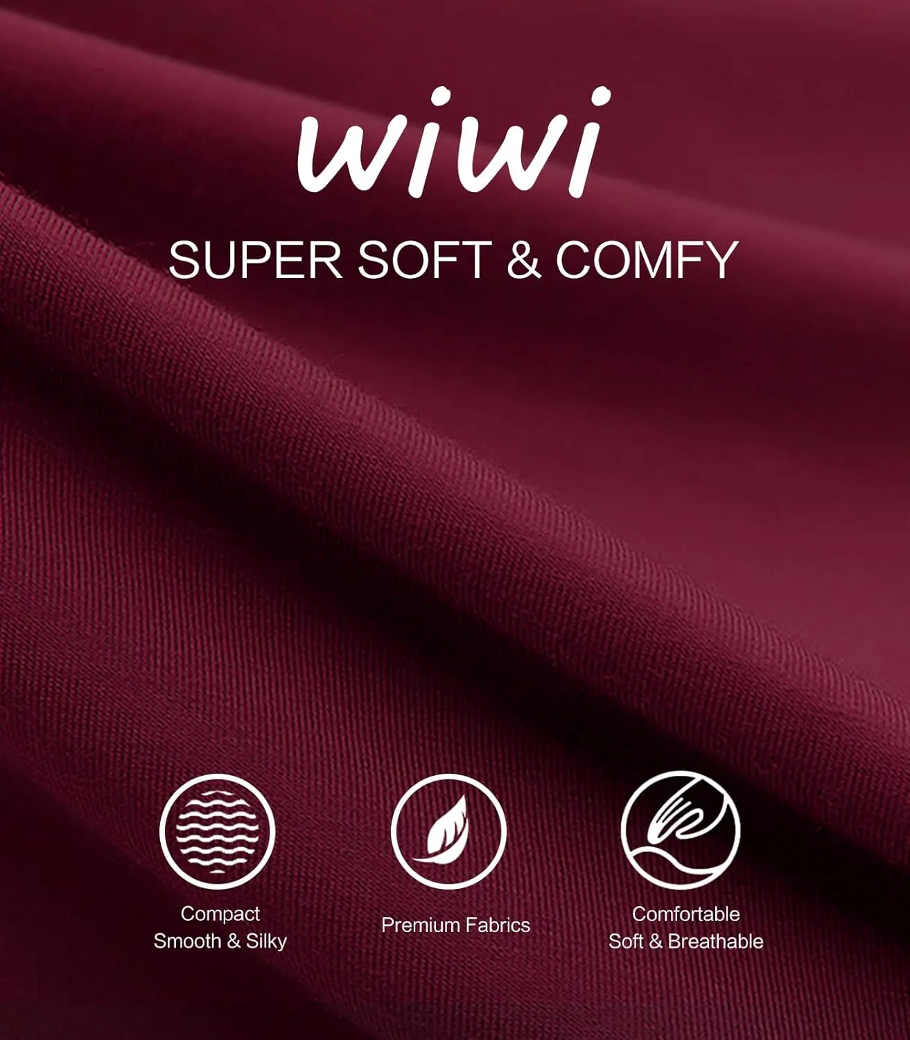 WiWi Viscose from Bamboo Pajama Tops for Women Soft Short Sleeve Tee Sleep Shirts V Neck T-Shirt Pjs Top Sleepwear S-XXL