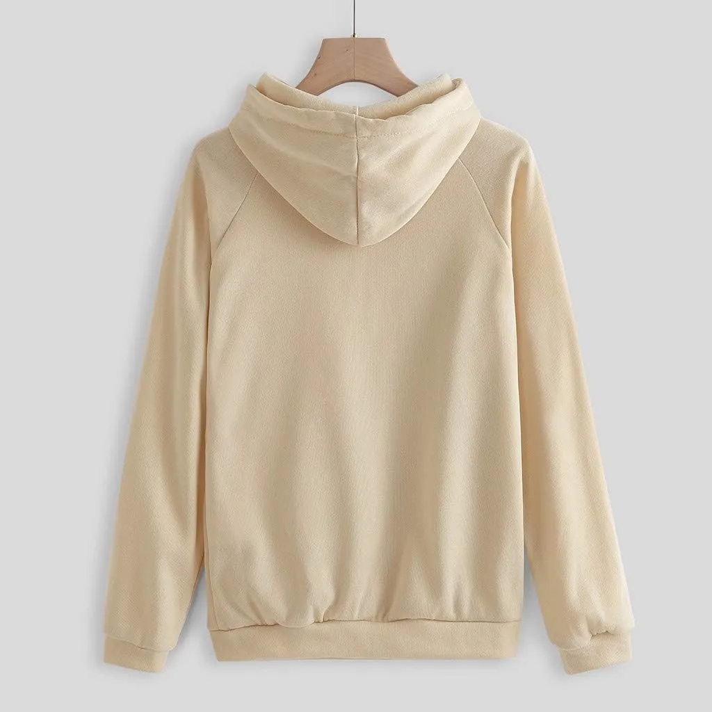 Women's 2 Piece Outfits Lounge Set Long Sleeve V Neck Athletic Sweat Pullover Sweatshirt Joggers