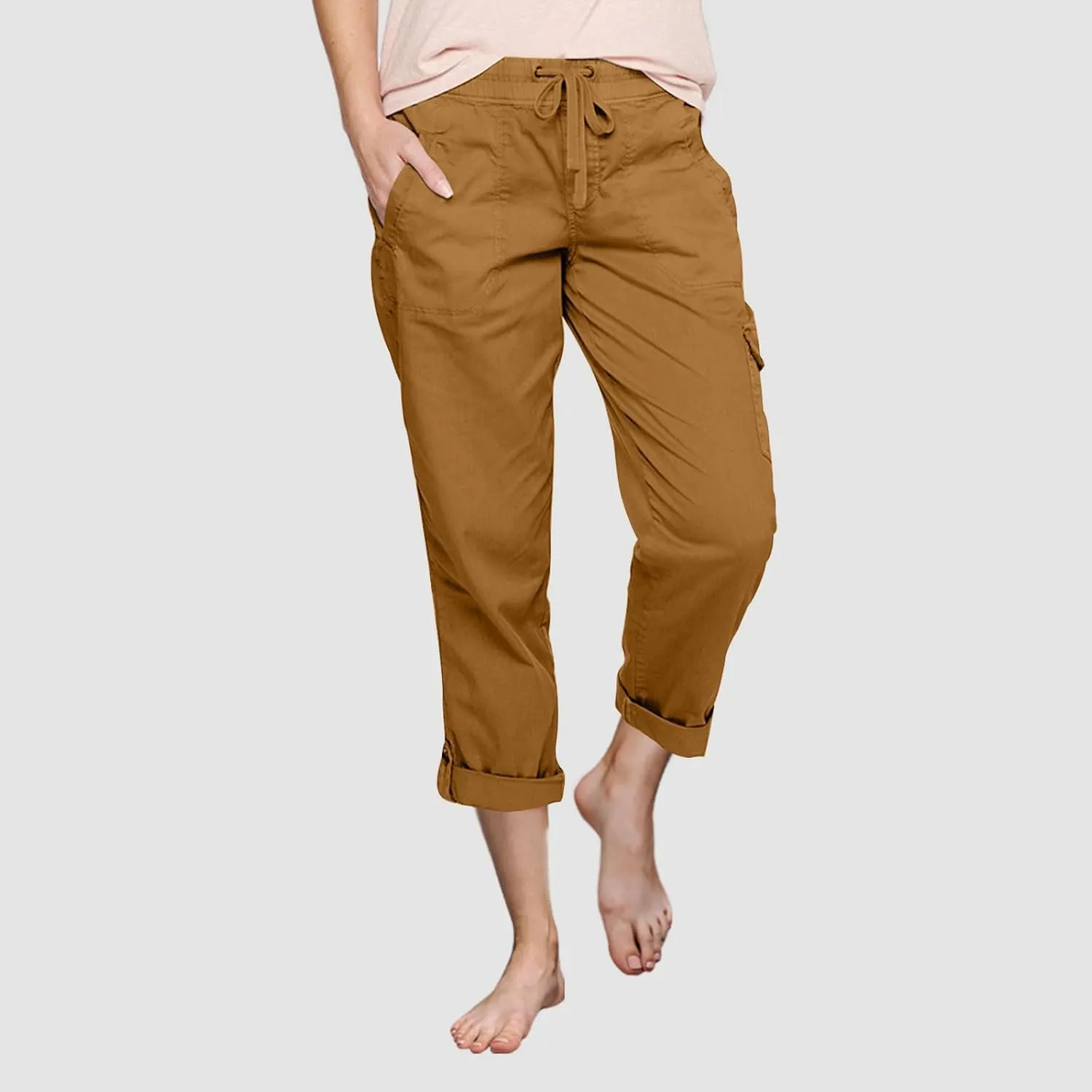 Women's Cotton Linen Summer Baggy Palazzo Lounge Pants Low Waist Wide Leg Plus Size Palazzo Pants Office